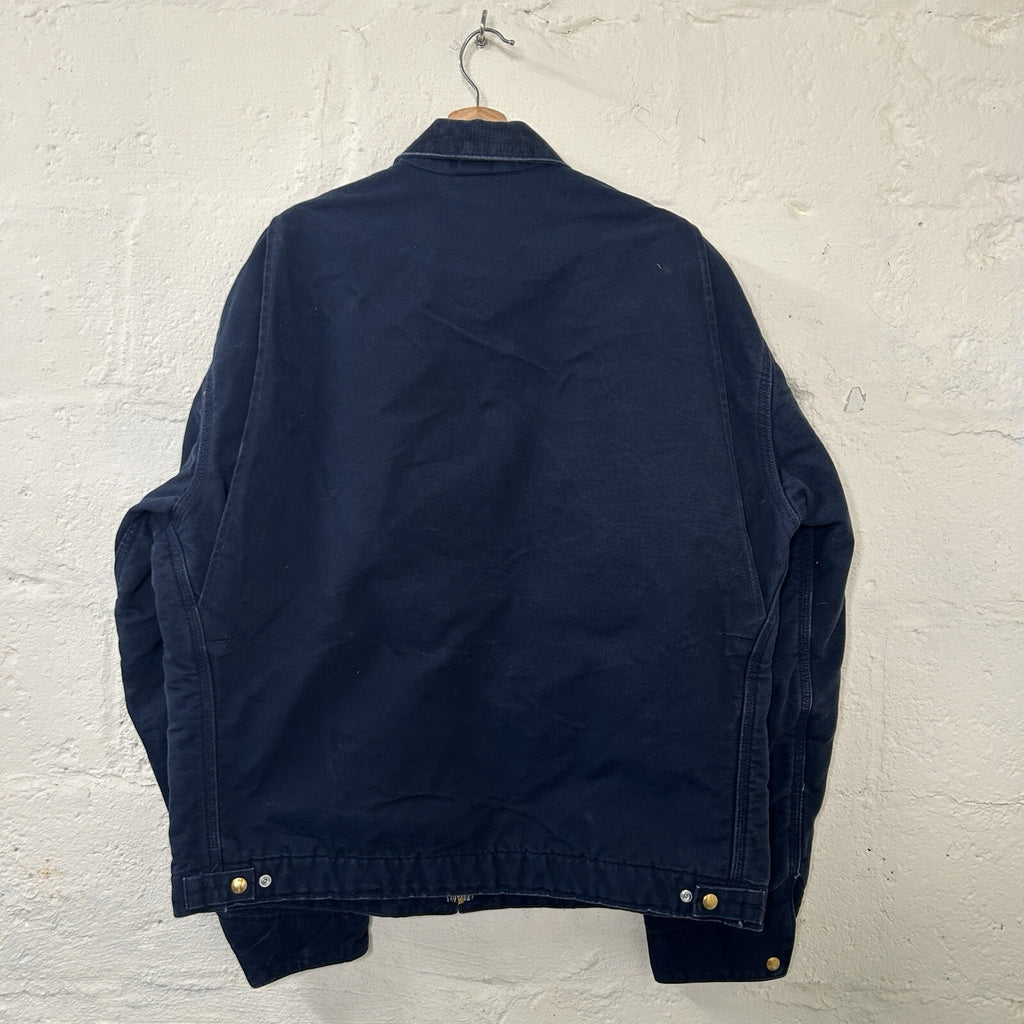 Y2K Carhartt Blanketed Detroit Jacket Budweiser “Dark Navy” J209 DNY Men’s XL