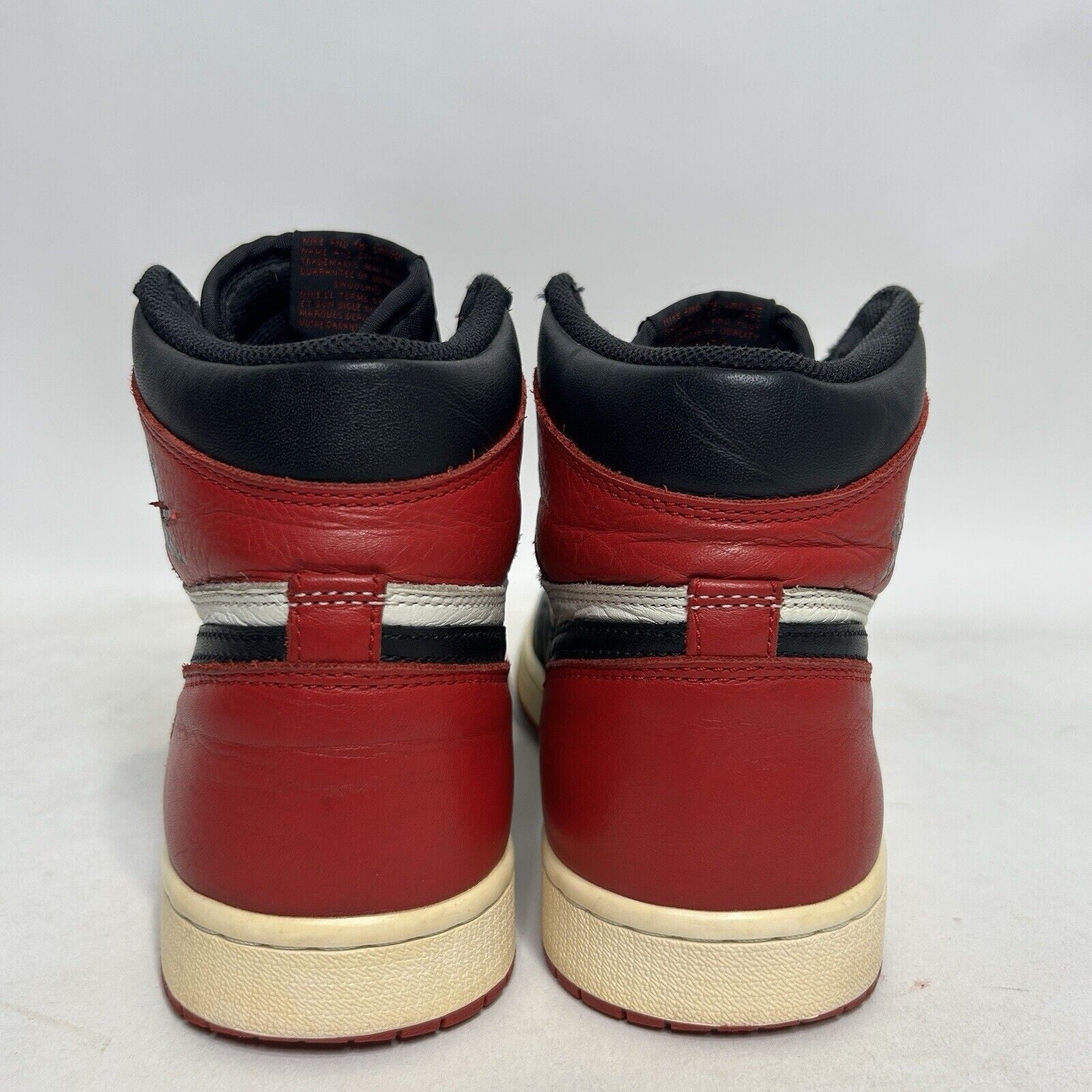 Nike Shoes Air Jordan 1 Retro OG High “Bred Toe/Chicago” 555088–610 Men’s 9.5