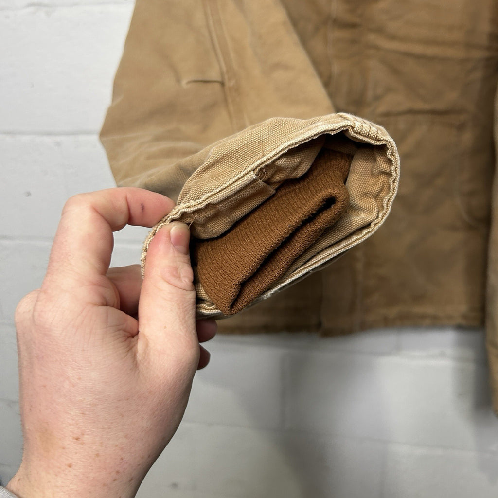 Vintage Carhartt Quilted Traditional Artic Jacket “Brown” J02 BRN Men’s Large