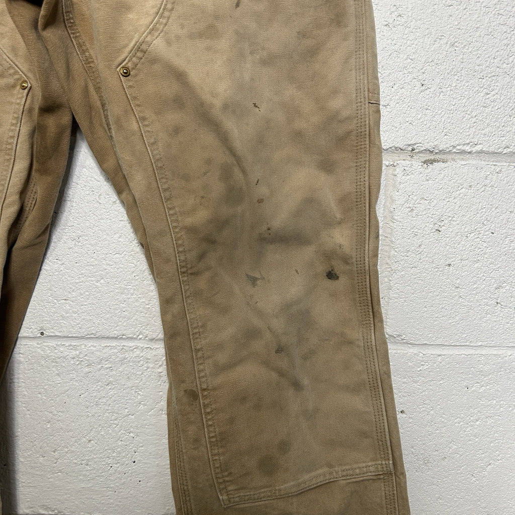 Vintage Carhartt Canvas DoubleKnee Pants “Brown” B01