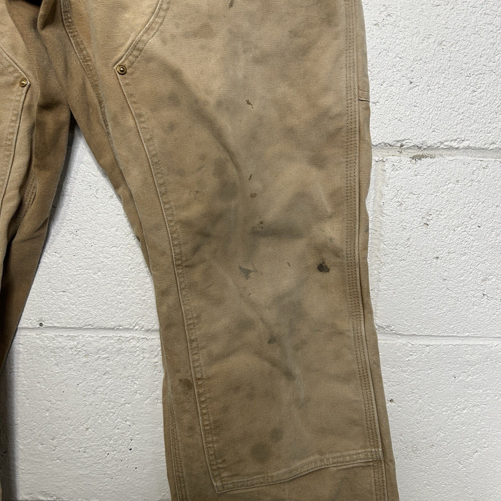 Vintage Carhartt Canvas DoubleKnee Pants “Brown” B01