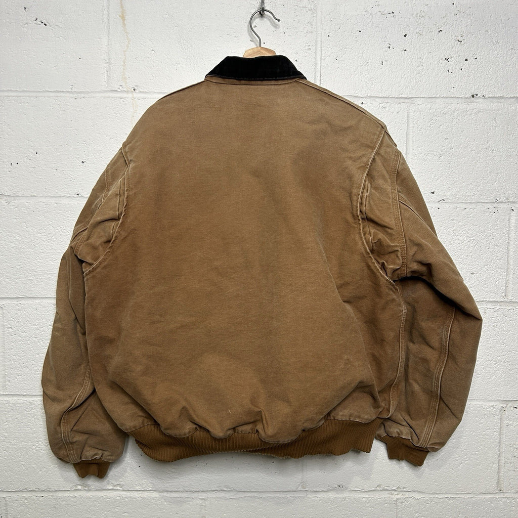 Vintage Carhartt Quilted Sandstone Bomber Jacket “Brown” J165 BRN Men’s X-Large