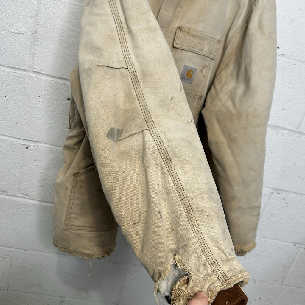 Vintage Carhartt Quilted Artic Jacket “Brown” CQ186 Men’s X-Large