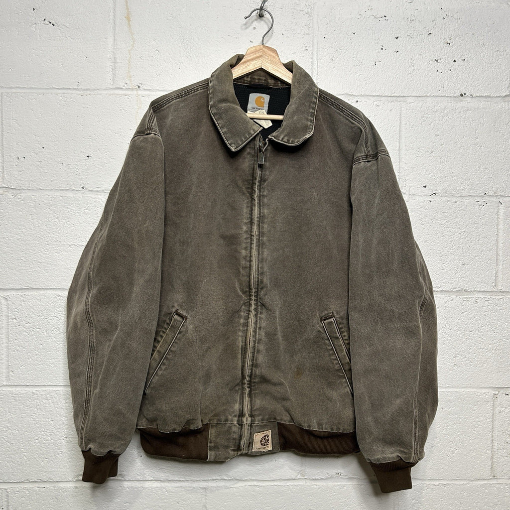 Vintage Carhartt Mesh-Lined Santa Fe Jacket “Chesutnut” J102 CHT Men’s X-Large