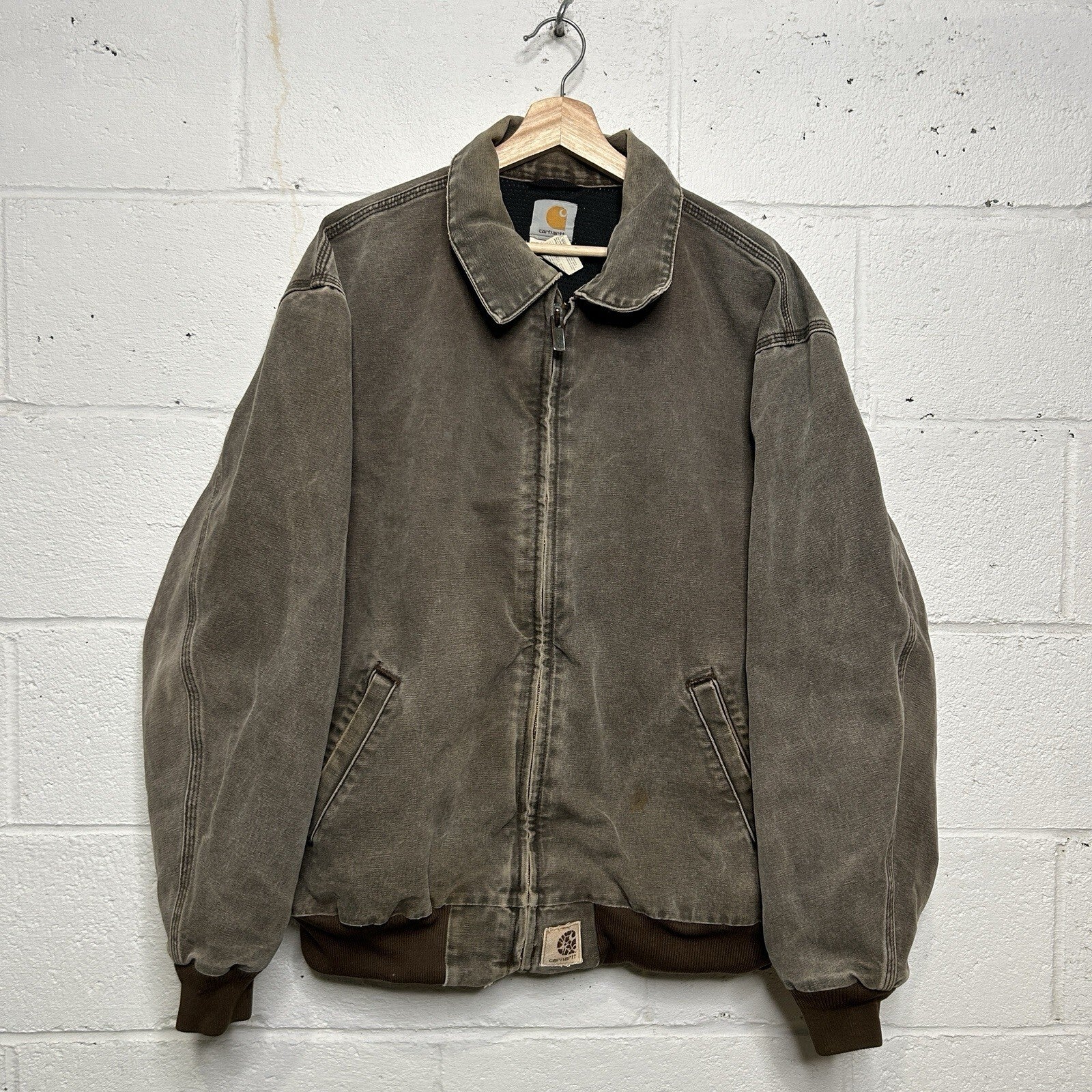 Vintage Carhartt Mesh-Lined Santa Fe Jacket “Chesutnut” J102 CHT Men’s X-Large