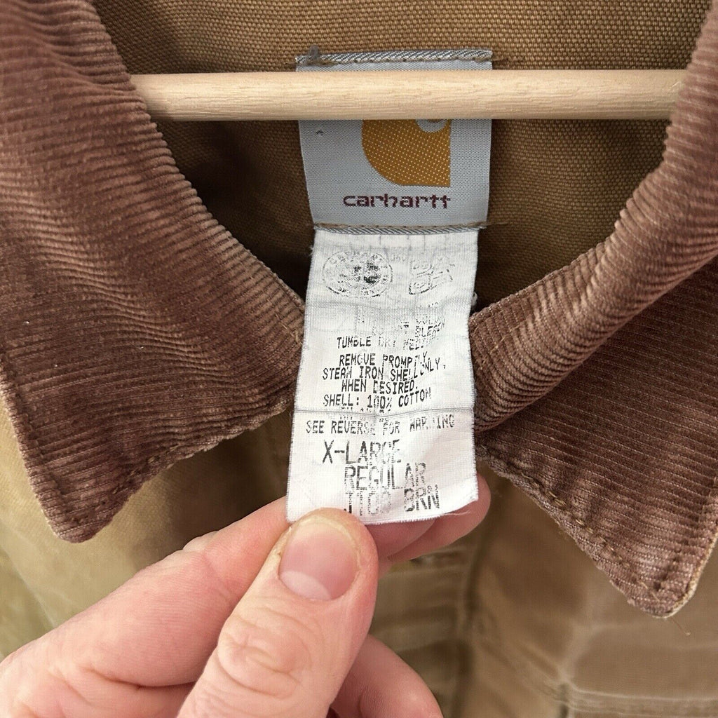 Vintage Carhartt Unlined Trucker Jacket “Tan” J109 BRN
