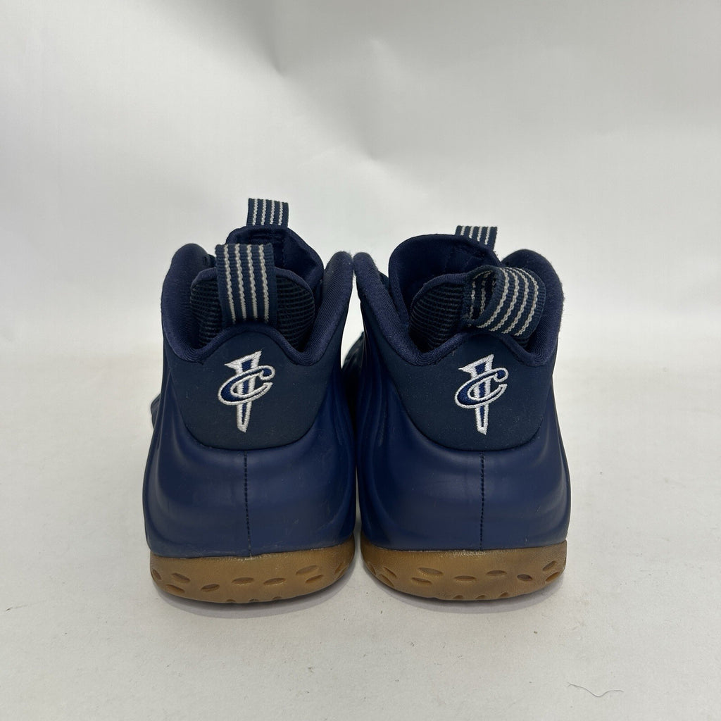 Nike Air Foamposite One “Navy Gum Midnight Navy” Sneakers 314996-405 Men’s 9.5