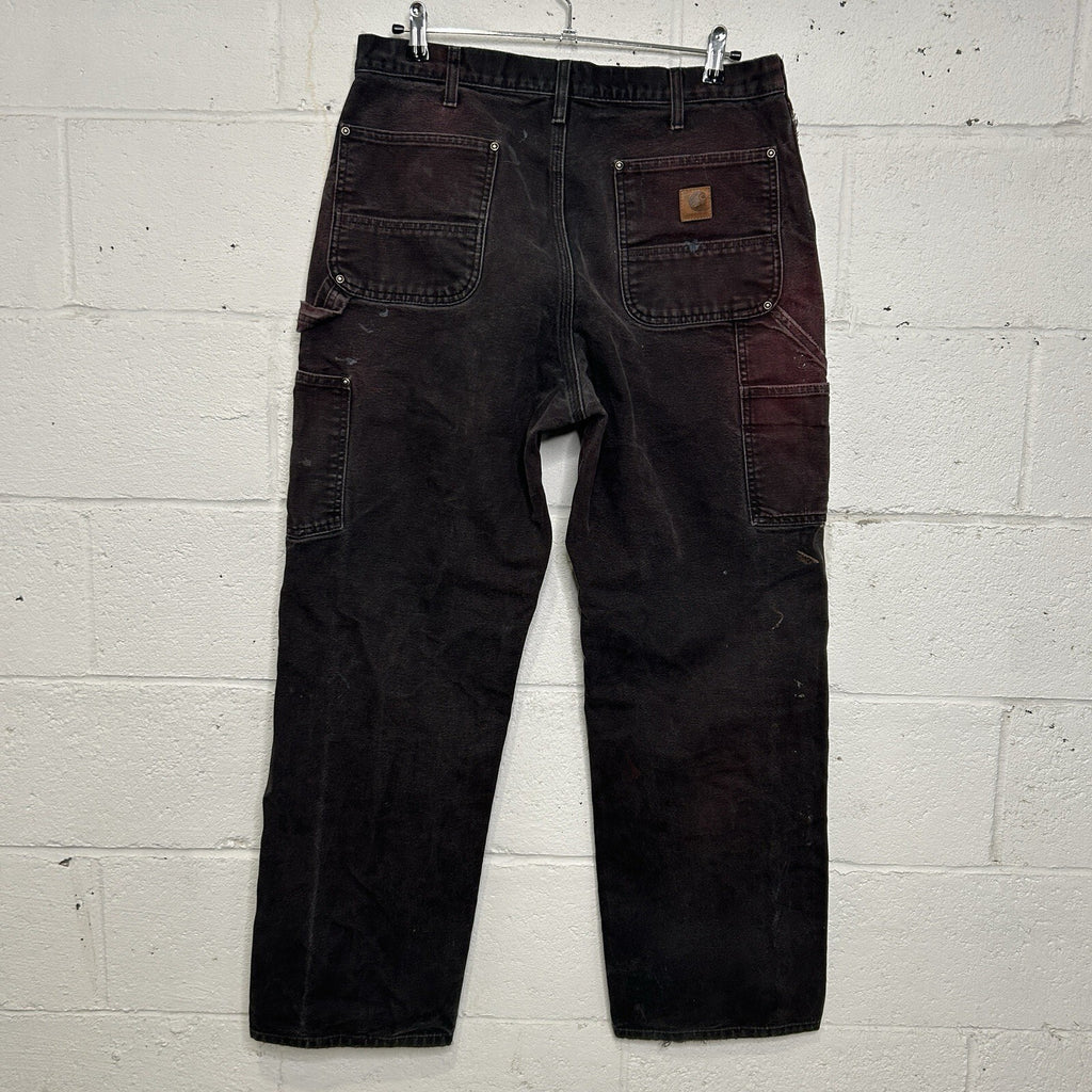 Vintage Carhartt DoubleKnee Carpenter Pants “Black” B01 BLK