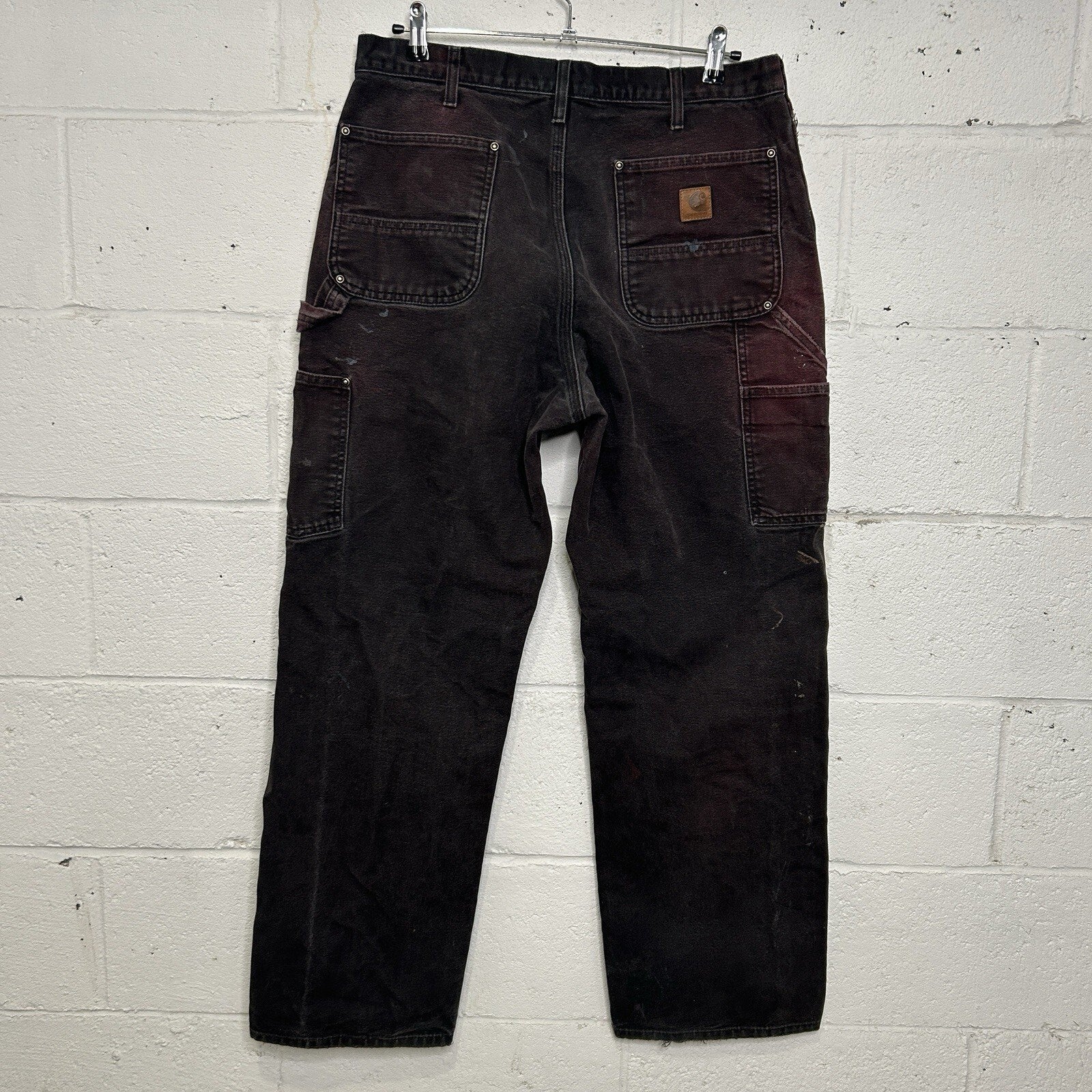 Vintage Carhartt DoubleKnee Carpenter Pants “Black” B01 BLK