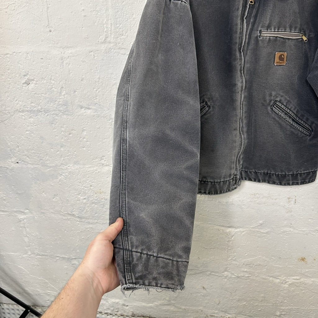 Vintage Carhartt Blanket-Lined Detroit Jacket “Petrol Grey” J97 PTL Men’s XL