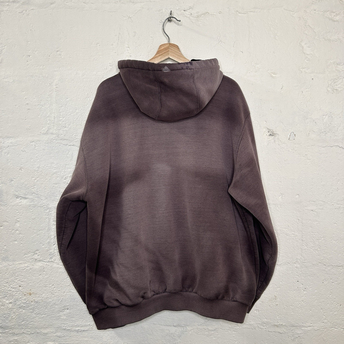 Vintage Faded Carhartt Thermal-Lined Hooded Zip-Up Jacket “Black”