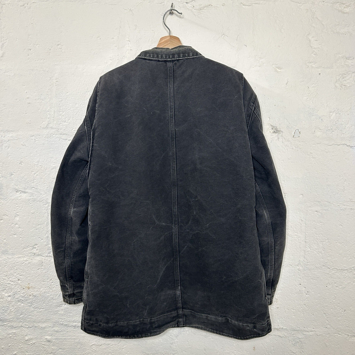 Carhartt Sandstone Sherpa-Lined Ridge Coat “Black” C61 BLK Men’s Medium