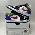 Nike Air Jordan 1 Low SE “Black Toe Multi-Color” CZ4776-101 Women’s 7 New