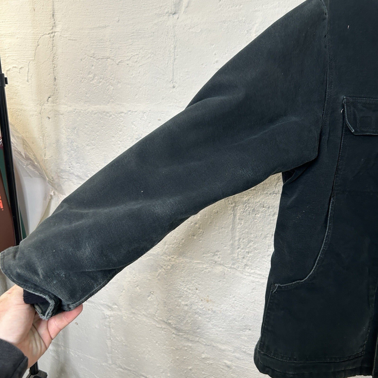 Vintage Carhartt Quilted Artic Jacket “Black” C03 BLK Men’s 42/Large Worn