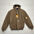 Carhartt Flannel-Lined Hooded Active Jacket “Coffee Break” J140 205 Men’s Small