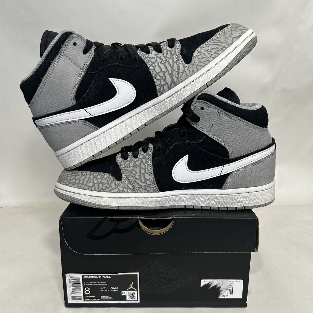 Nike Air Jordan 1 Mid Retro SE “Elephant Toe/Cement Grey”