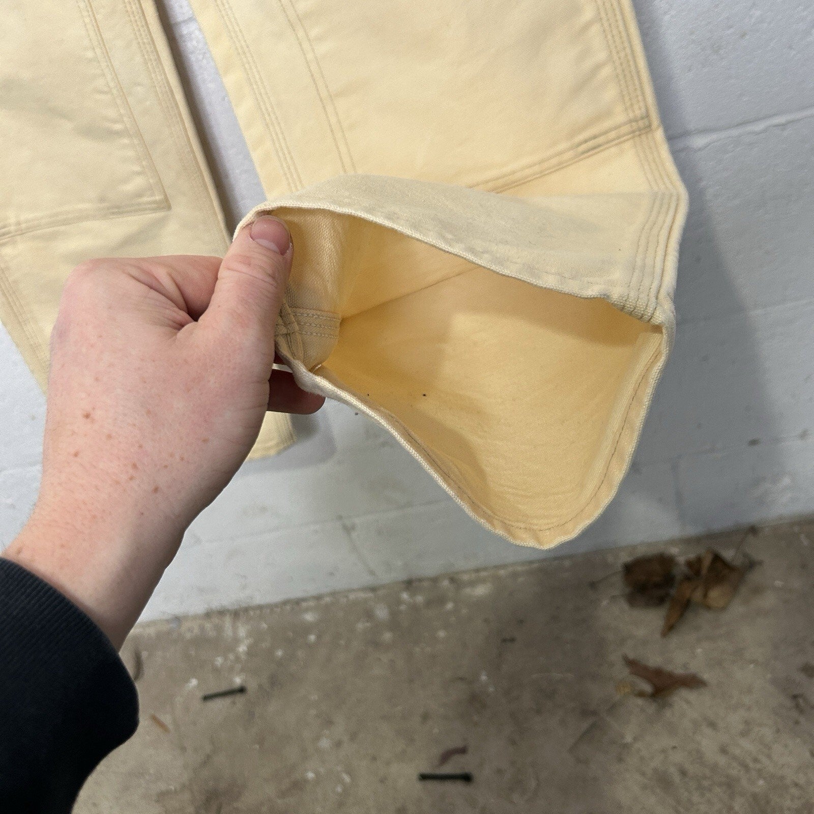 Vintage Carhartt Canvas DoubleKnee Pants “Banana”
