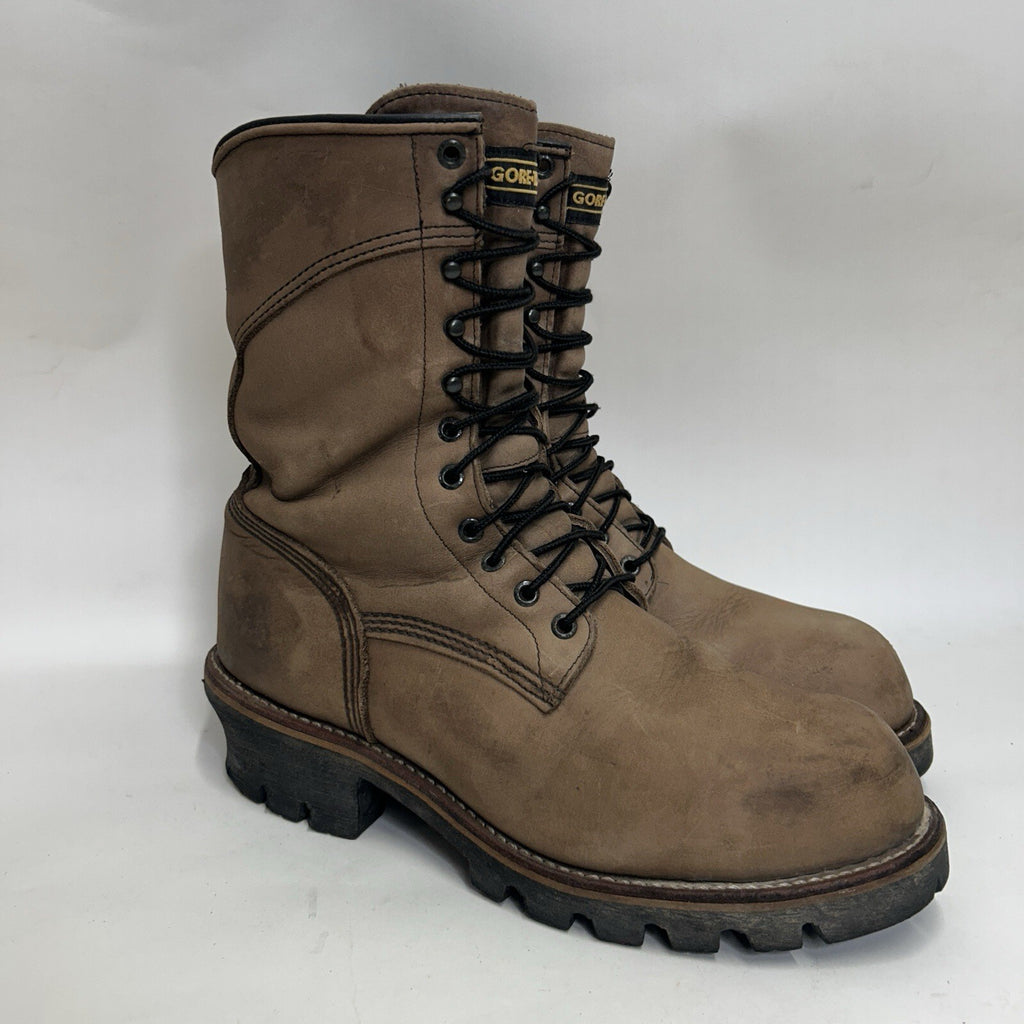 Red Wing 2292 Steel Toe Gore-Tex Logger Boots “Grey Brown” Men’s 11D