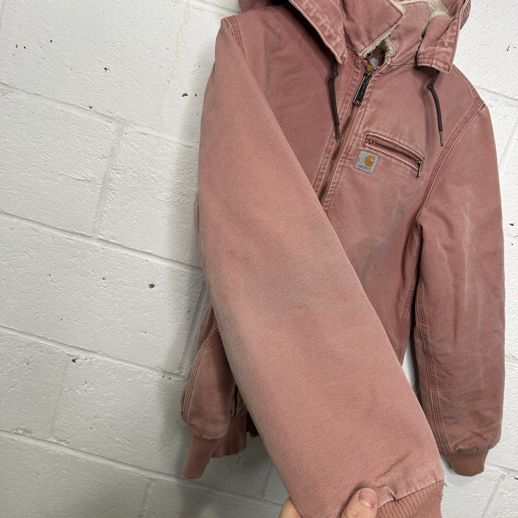 Carhartt Sherpa-Lined Wildwood Jacket “Dried Pink Rose 100815-680 Women’s Small