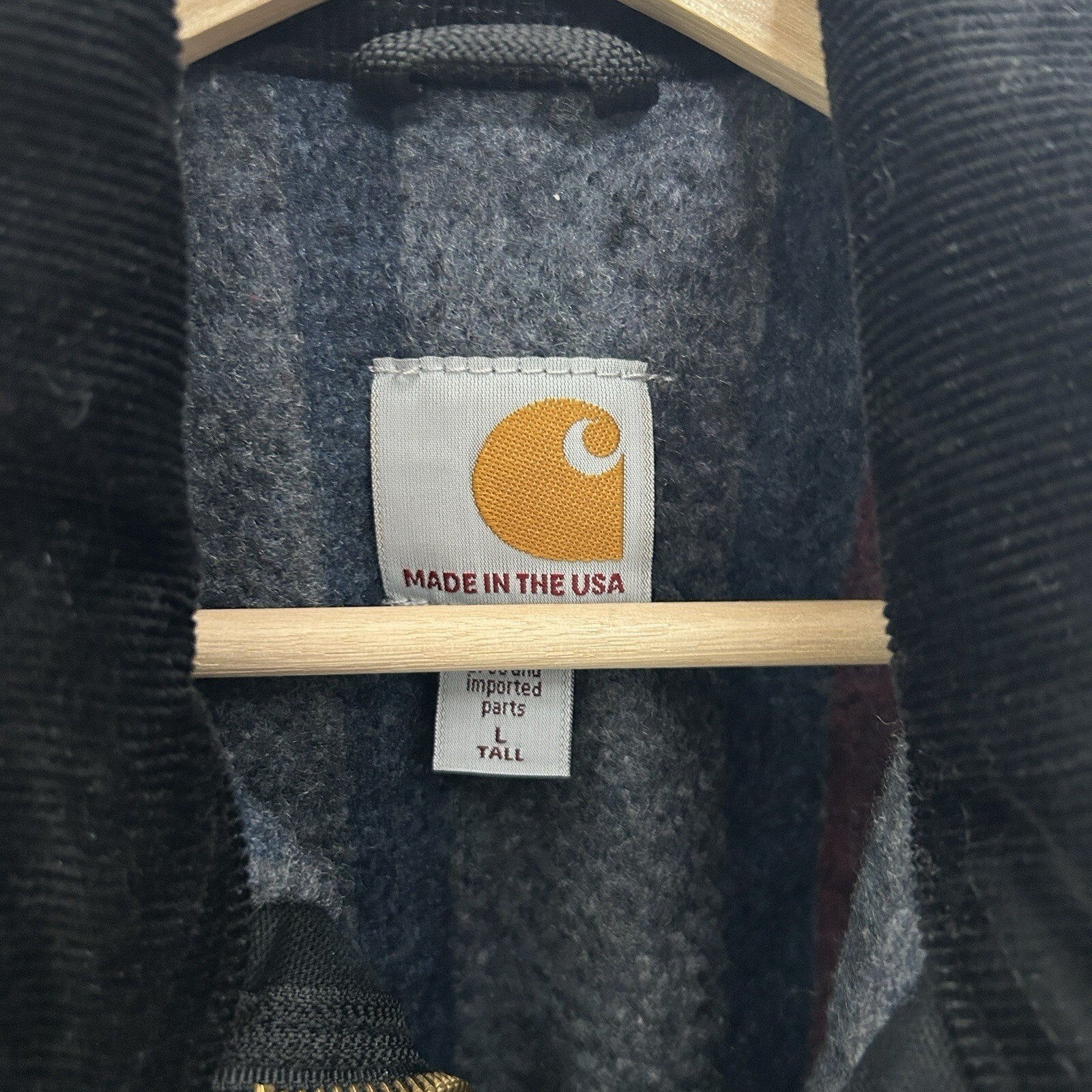 Carhartt Blanket-Lined Detroit Jacket “Black” J001-BLK