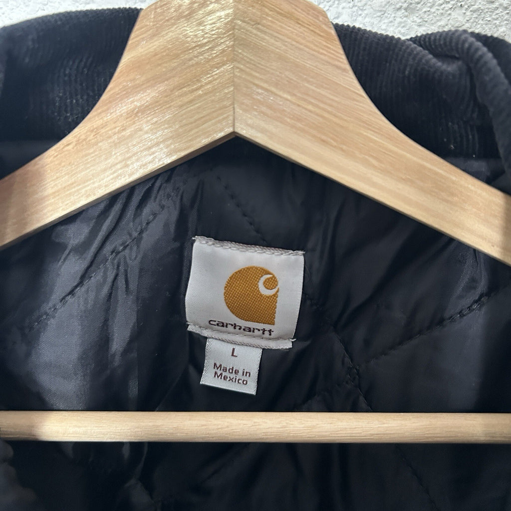 Y2K Carhartt Quilt-Lined Artic Jacket “Black” J002 BLK Men’s Large