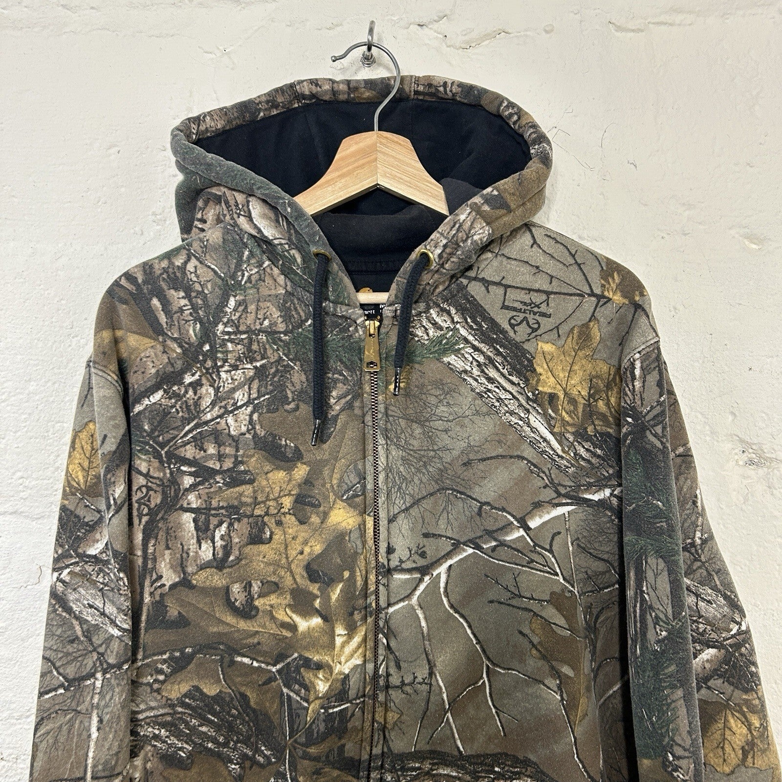 Vintage Carhartt X Realtree Full-Zip Hoodie “Camo” K289 977 Men’s Medium