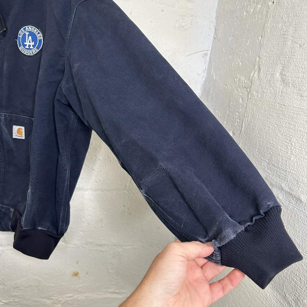 Carhartt X LA Dodgers Thermal Hooded Active Jacket “Navy” J131 DNY Men’s XL