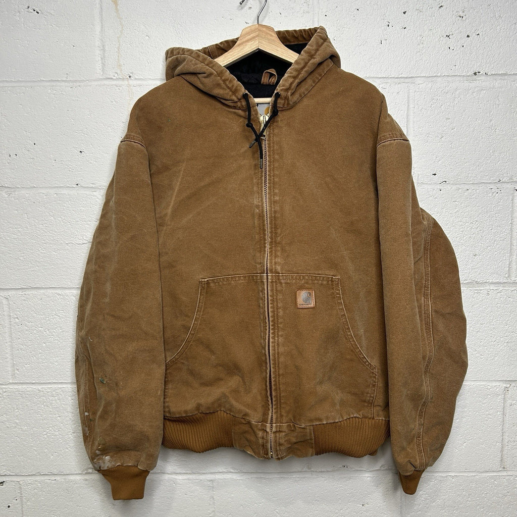 Carhartt Hooded Quilt-Lined Active Jacket “Brown” J130-211