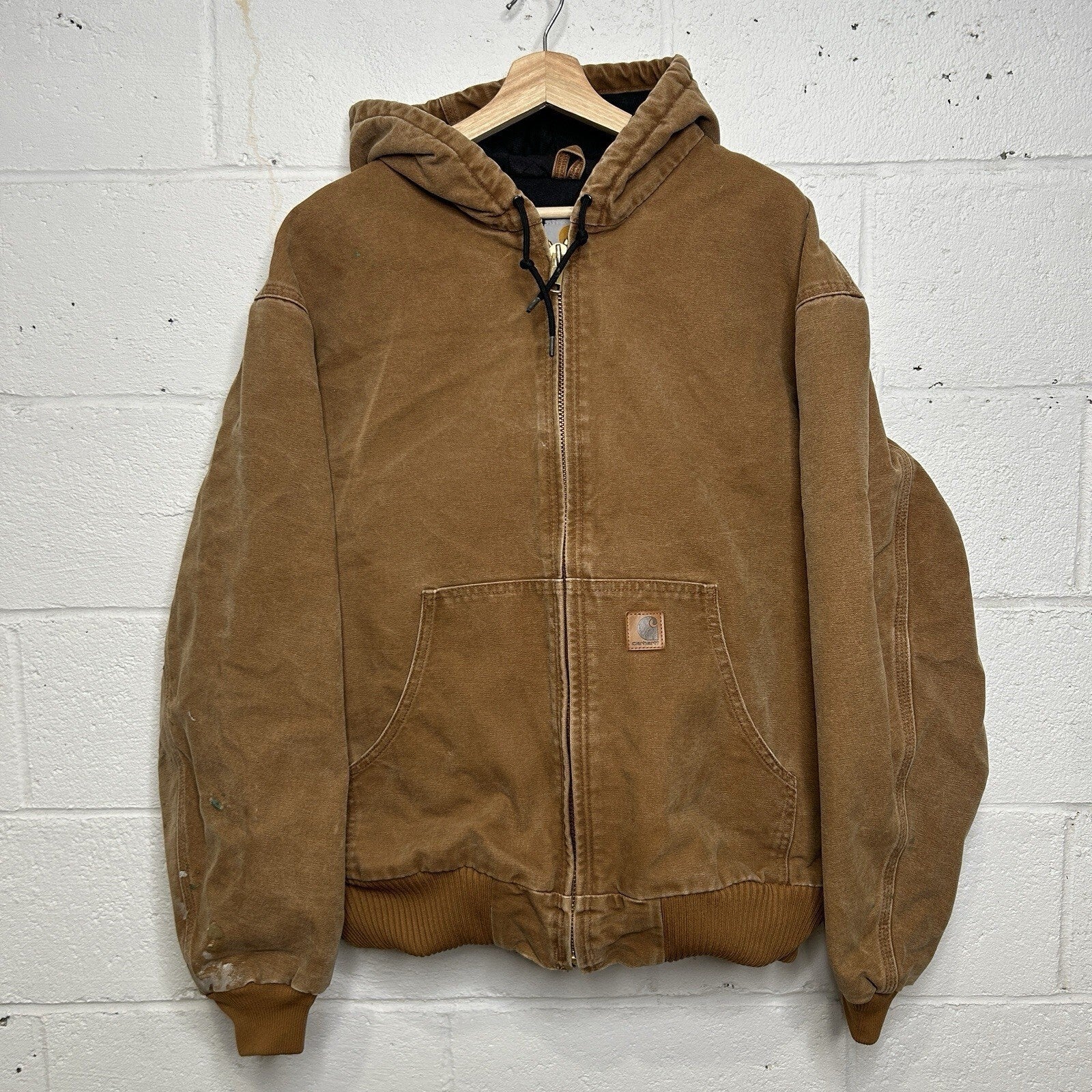 Carhartt Hooded Quilt-Lined Active Jacket “Brown” J130-211
