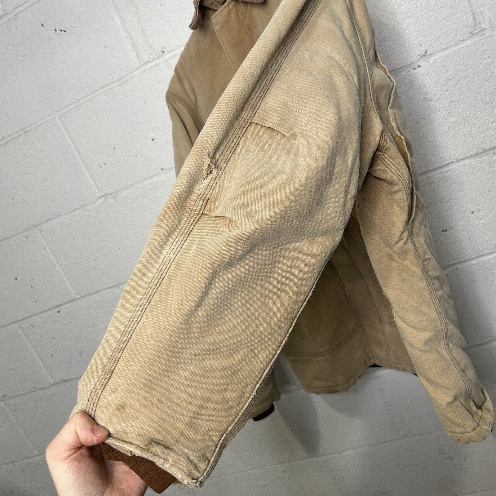 Vintage Carhartt Quilted Artic Jacket “Brown” CQ186 Men’s X-Large