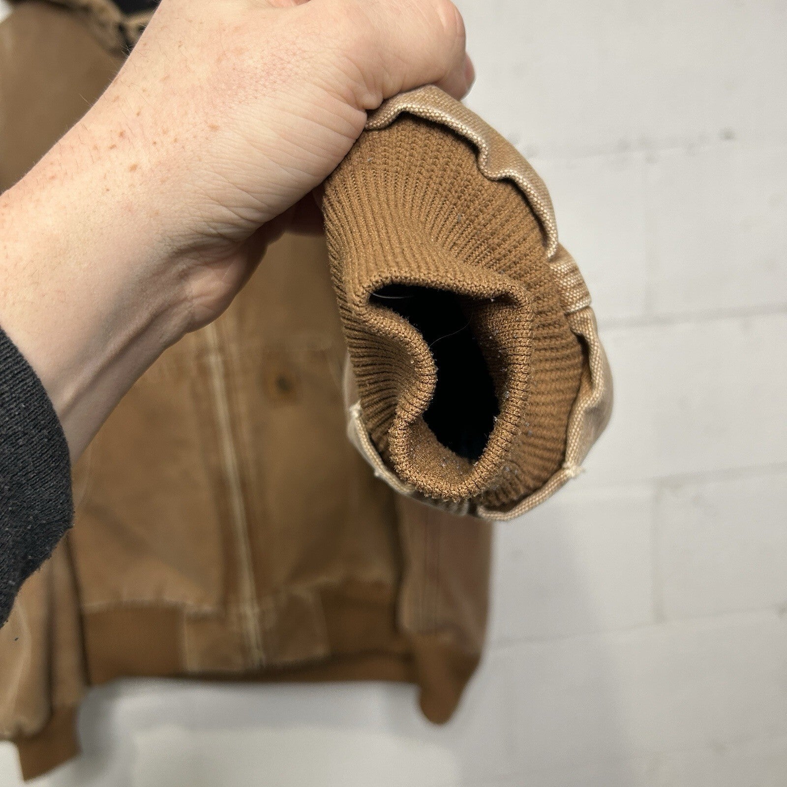 Carhartt Hooded Quilt-Lined Active Jacket “Brown” J130-211 Men’s X-Large