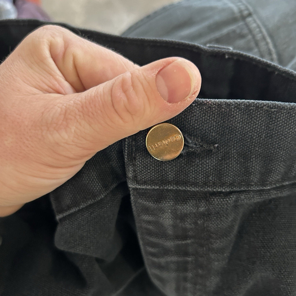 Vintage Carhartt DoubleKnee Carpenter Pants “Black” B01