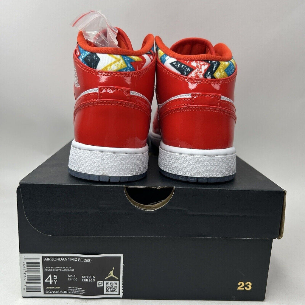 Nike Shoes Air Jordan 1 Mid SE GS “Barcelona Sweater” 2023