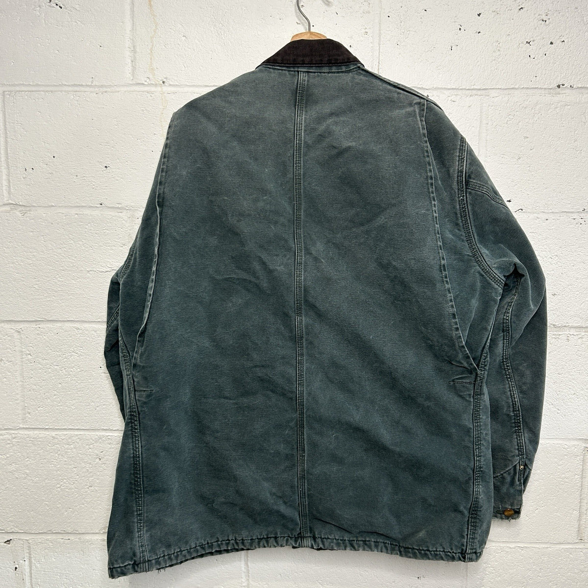 Vintage Carhartt Blanket-Lined Chore Coat “Hunter Green” CB2043 Men’s X-Large