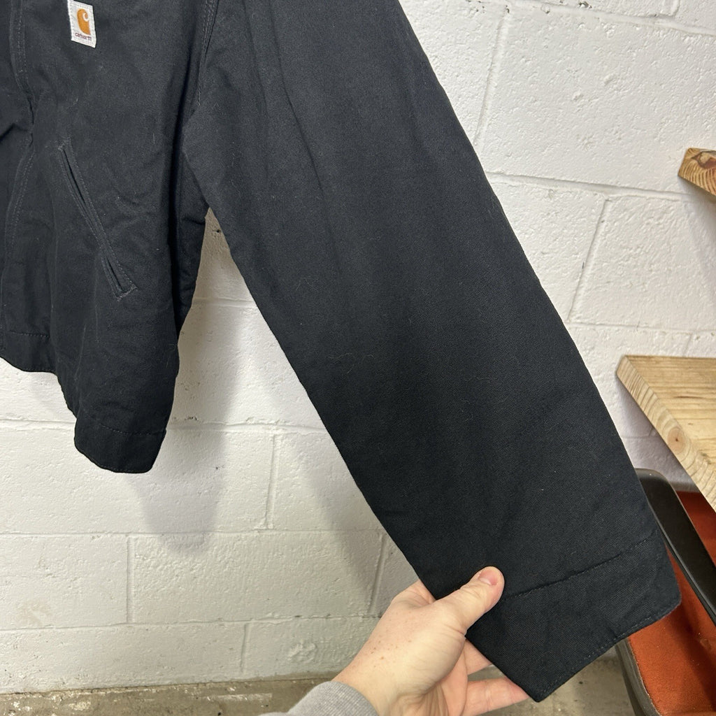 Y2K Carhartt Blanket-Lined Detroit Jacket “Black Peterbilt” J001 BLK Men’s XL