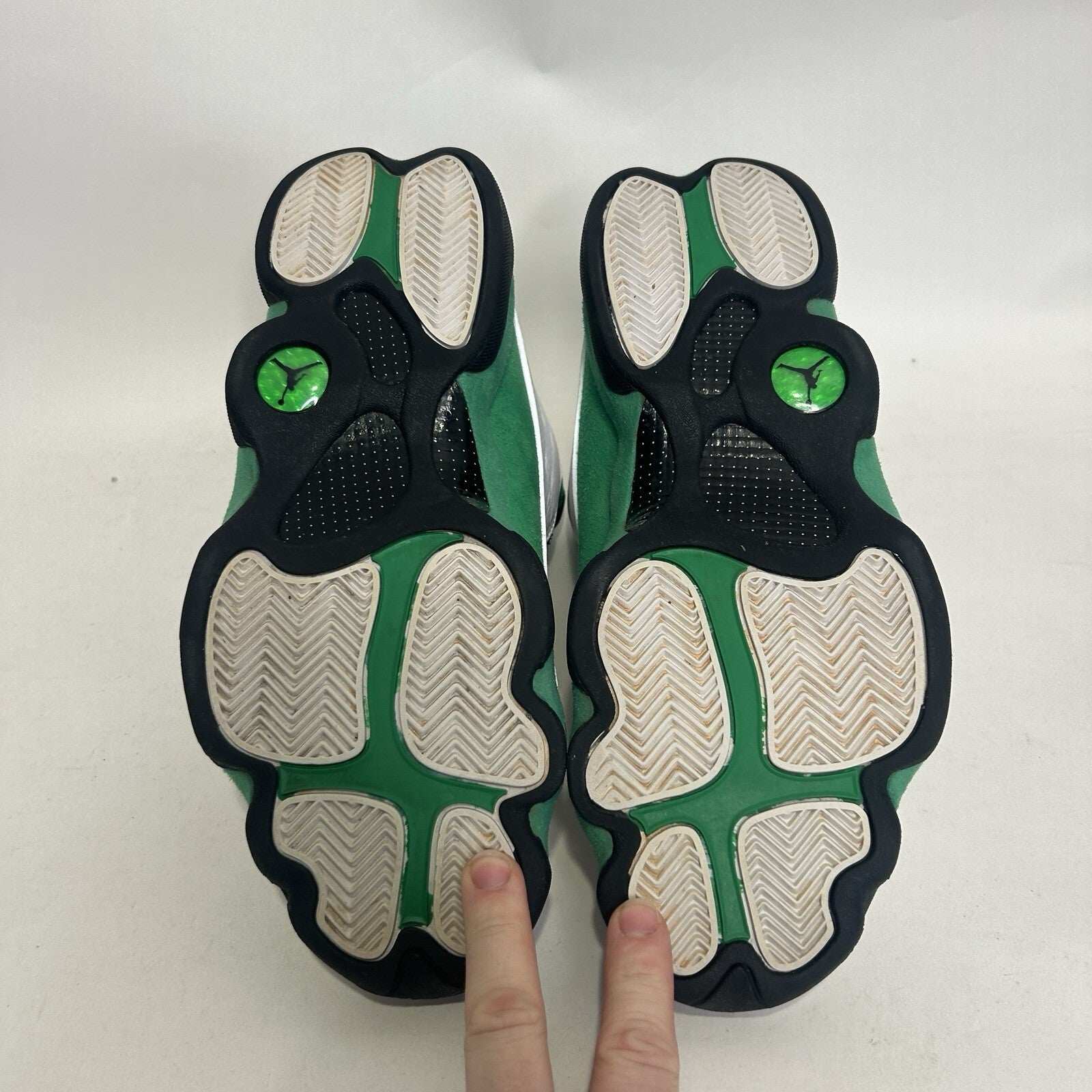 Nike Air Jordan 13 Retro OG “Lucky Green White Black” DB6537-113 Men's 12 Worn