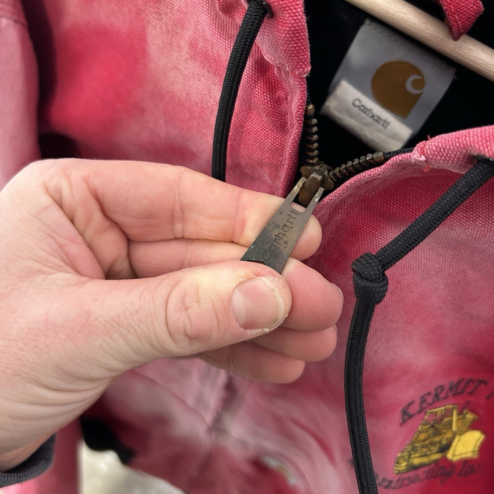 Vintage Carhartt Thermal-Lined Active Jacket “Red” J131 RED