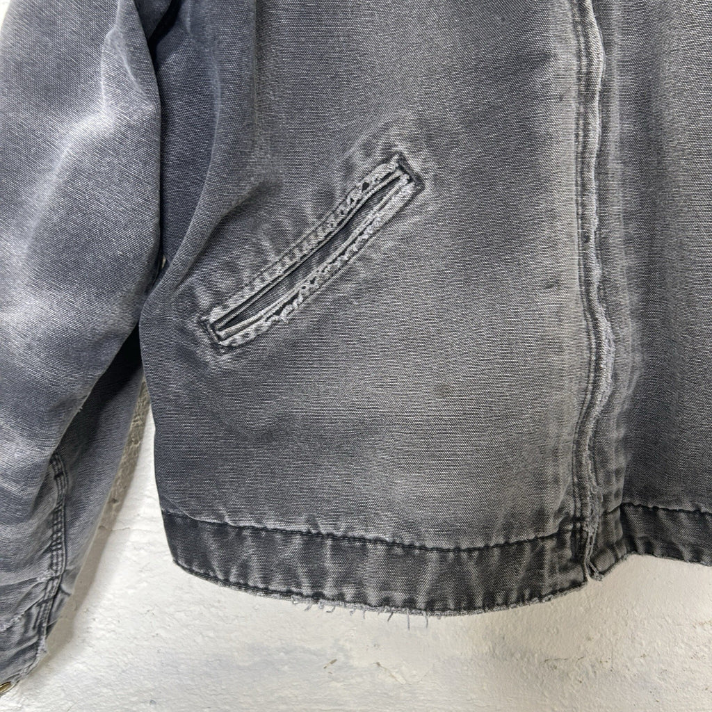 Vintage Carhartt Blanket-Lined Detroit Jacket “Petrol Grey” J97 PTL Men’s XL