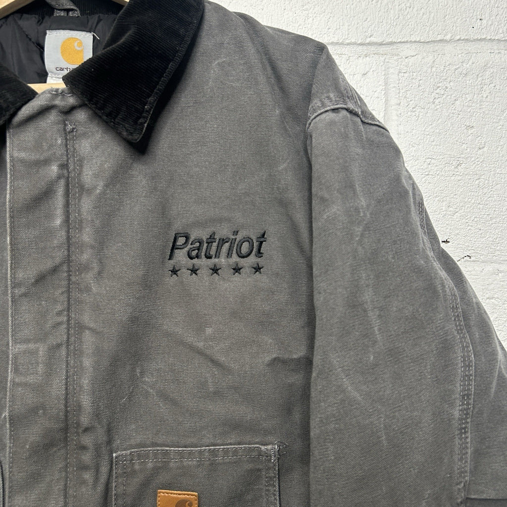Carhartt Quilted Traditional Artic Jacket “Gravel/Grey” J22 GVL Men’s X-Lar