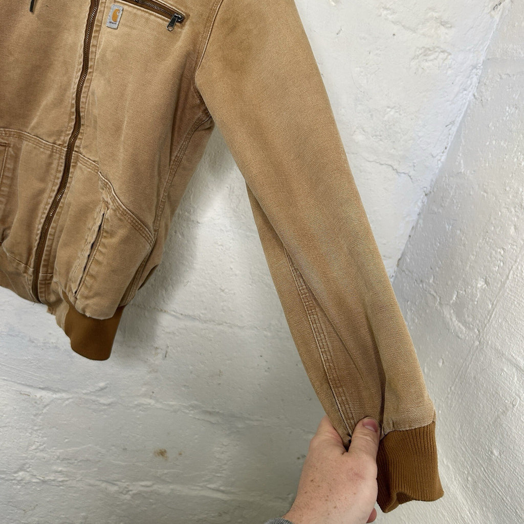 Carhartt Sherpa-Lined Wildwood Jacket “Brown” 100815-211 Women’s Extra-Small