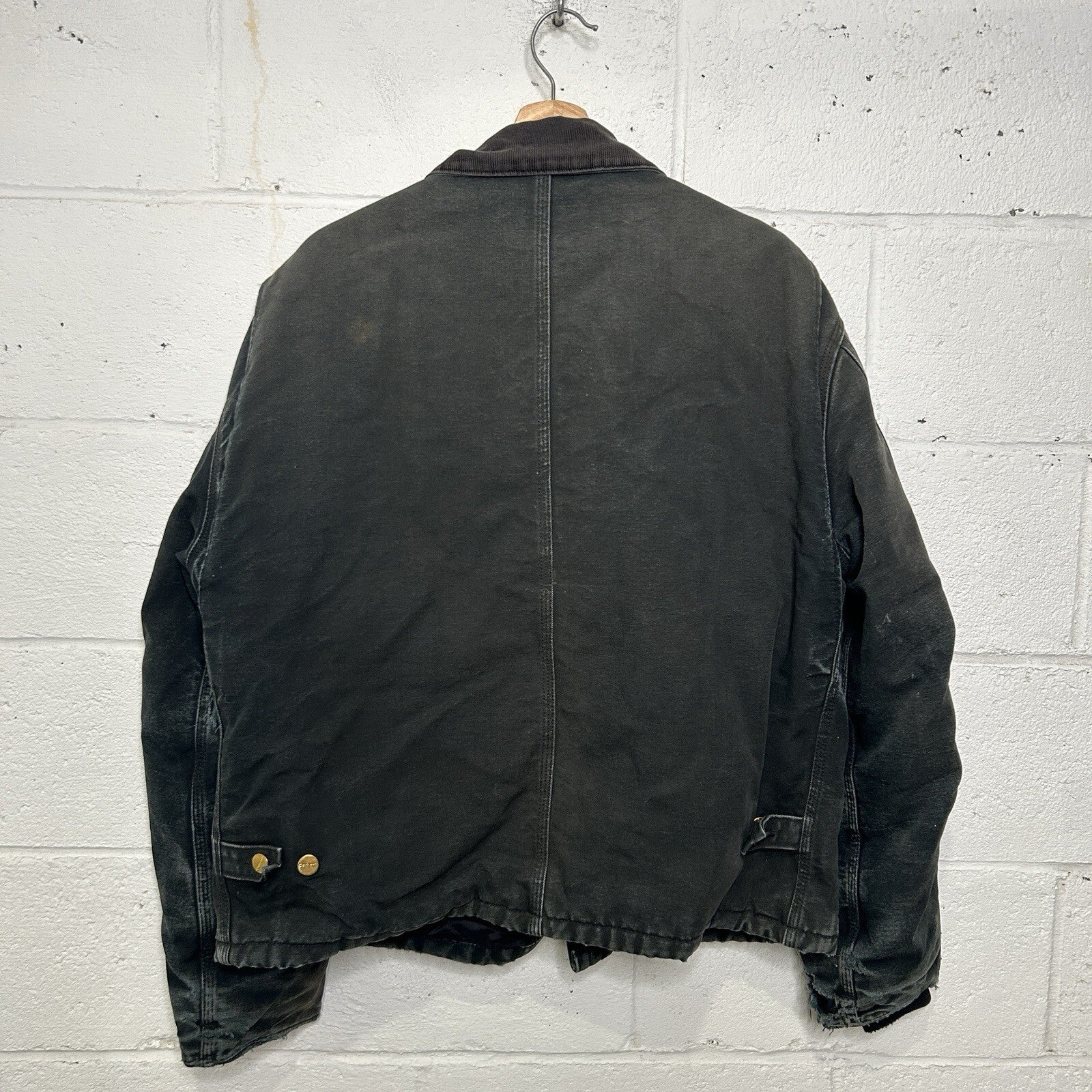 Vintage Carhartt Quilted Traditional Artic Jacket “Black” J02 BLK Men’s 44/Large