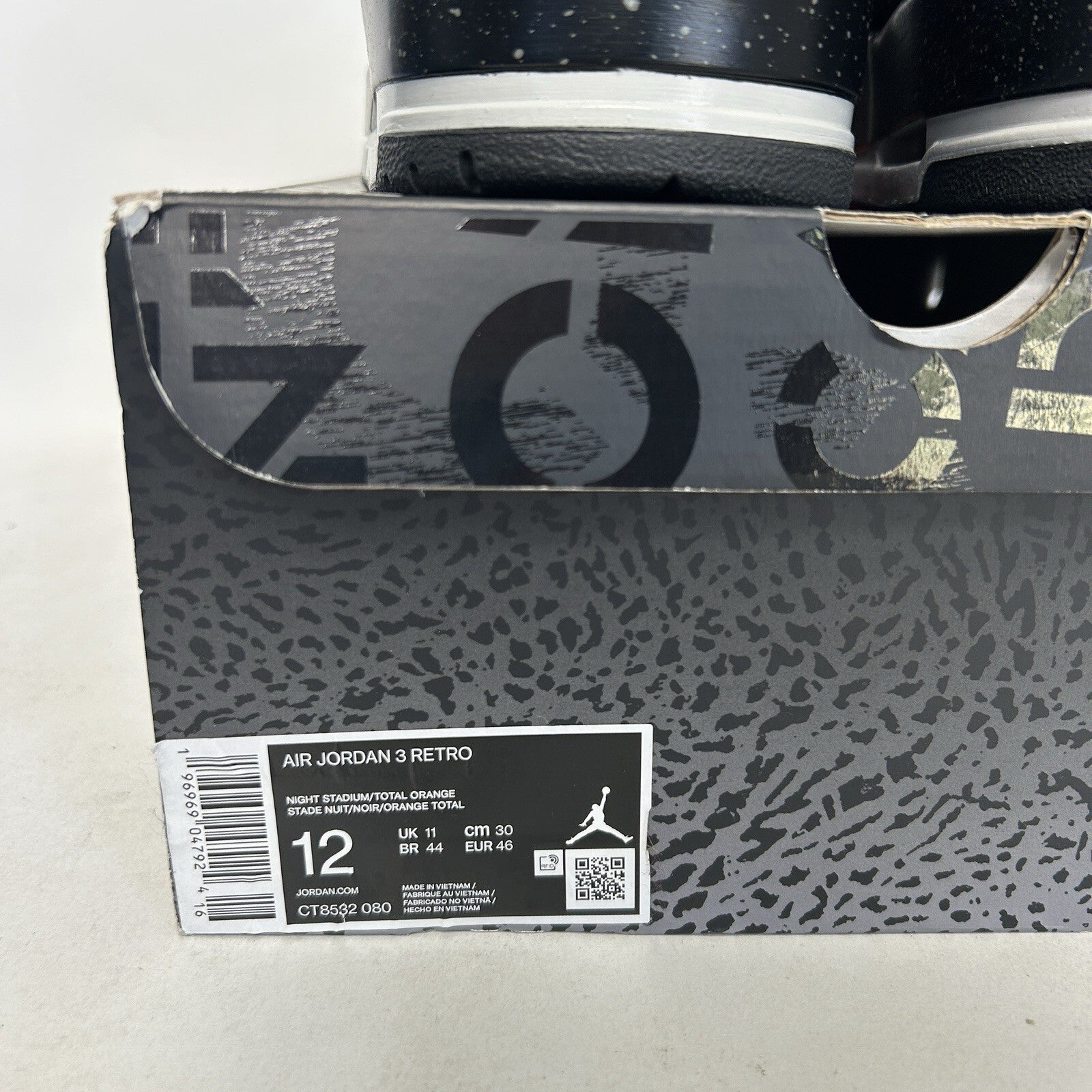 Nike Air Jordan 3 Retro OG “Fear Pack” CT8532-080 Men’s 12 New