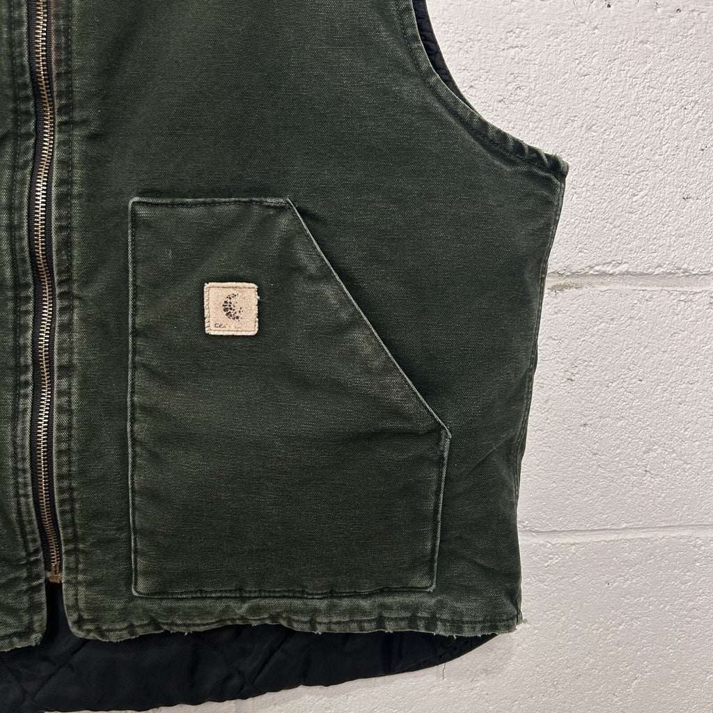 Vintage Carhartt Quilted Artic Vest “Spruce Green” V02 SPC