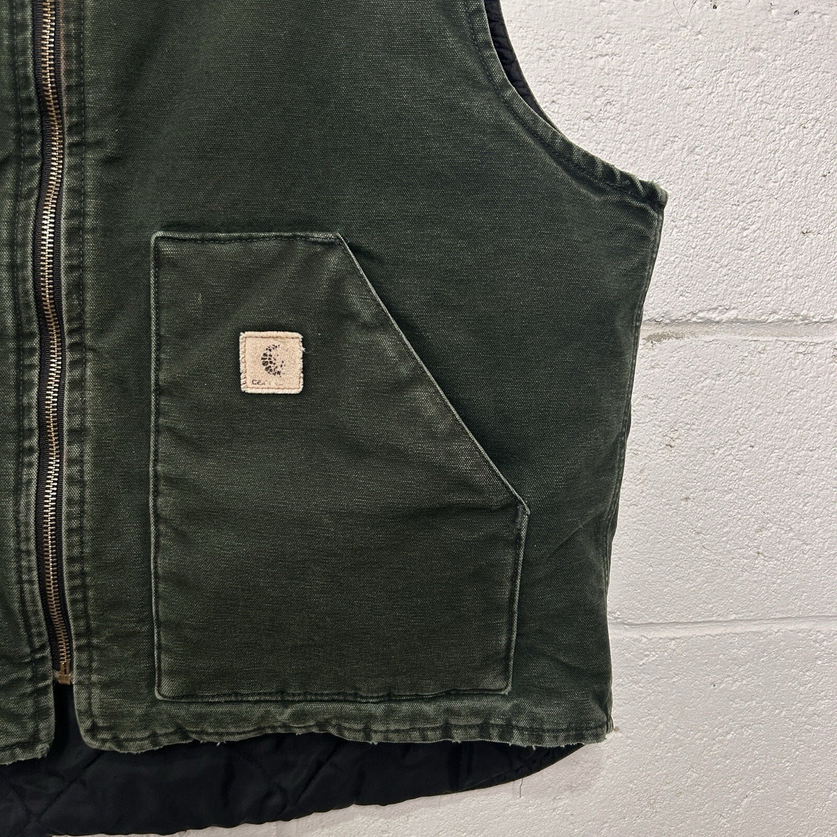 Vintage Carhartt Quilted Artic Vest “Spruce Green” V02 SPC