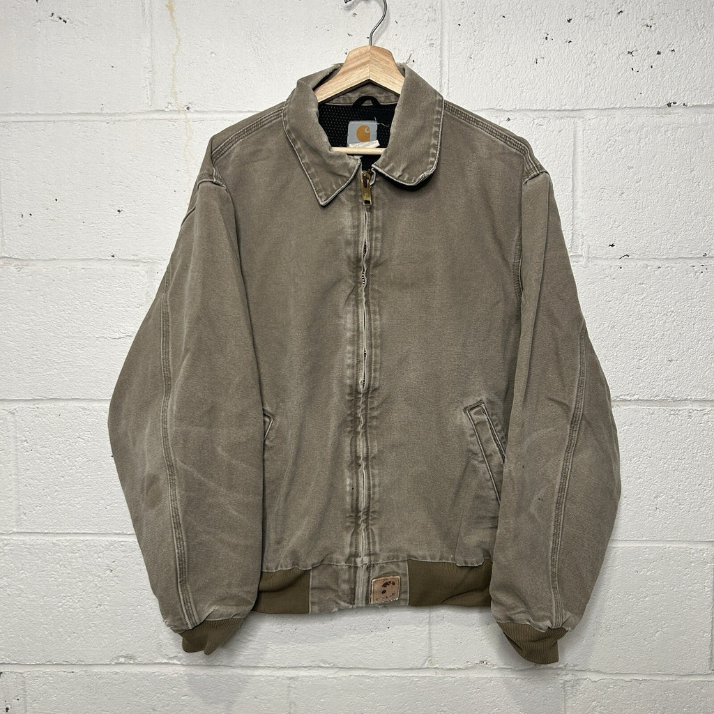 Vintage Carhartt Mesh-Lined Santa Fe Jacket “Desert Brown” J102 DES Men’s Large