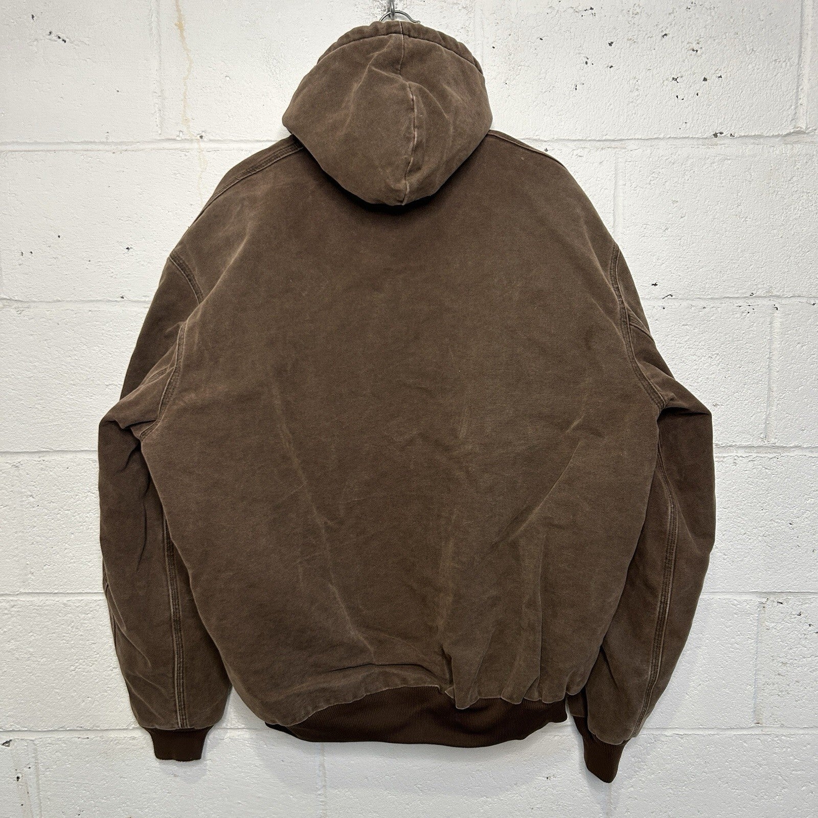 Vintage Carhartt Quilted Hooded Active Jacket “Chestnut” J68 CHT Men’s X-Large