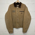 Vintage Carhartt Blanket-Lined Detroit Jacket “Camel” J97 CML Men’s Large