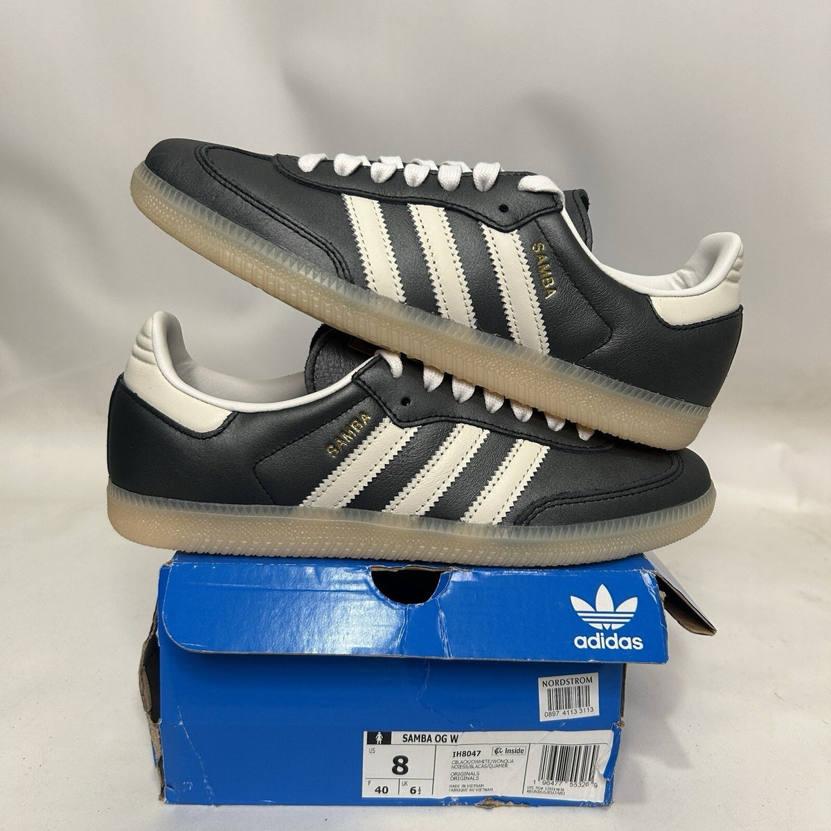 adidas Originals Samba OG WMNS "Black Wonder Quartz" 2025