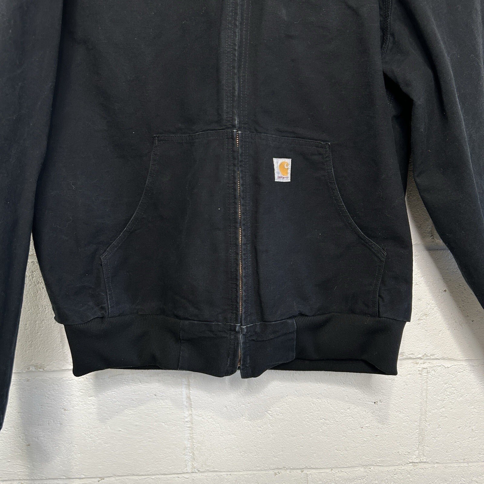 Carhartt Thermal Hooded Active Jacket “Black” Budweiser J131 BLK Men’s XL