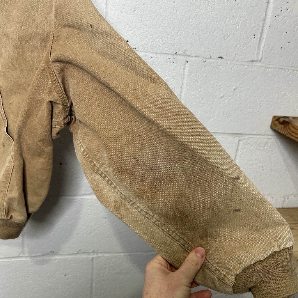 Vintage Carhartt Thermal-Lined Active Jacket “Tan” JR116 Made in USA Men’s M